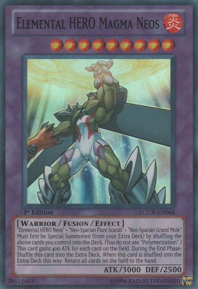 Elemental HERO Magma Neos, Legendary Collection 2: The Duel Academy Years Mega Pack · LCGX-EN064