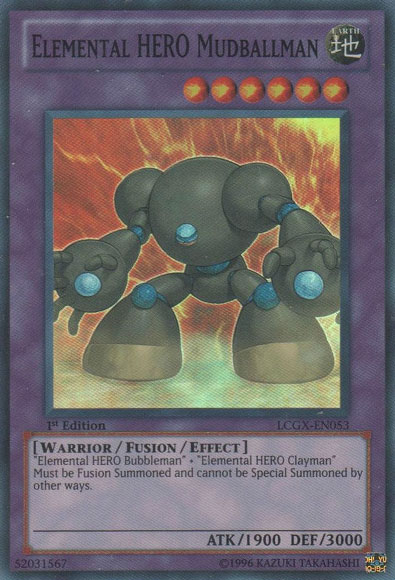 Elemental HERO Mudballman, Legendary Collection 2: The Duel Academy Years Mega Pack · LCGX-EN053