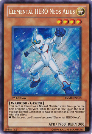 Elemental HERO Neos Alius, Ra Yellow Mega Pack · RYMP-EN010