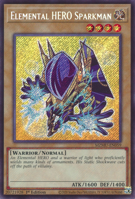 Elemental HERO Sparkman, Maze of Muertos · MZMU-EN059