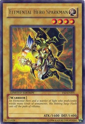Elemental HERO Sparkman, Starter Deck 2006: Special Edition · YSD-ENS01