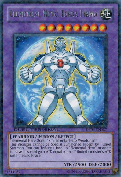 Elemental HERO Terra Firma, Duel Terminal 4 · DT04-EN087