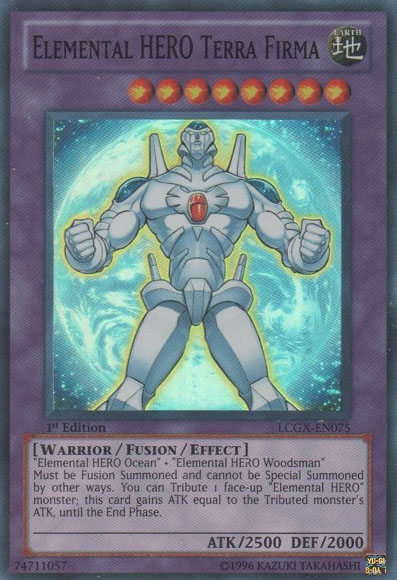 Elemental HERO Terra Firma, Legendary Collection 2: The Duel Academy Years Mega Pack · LCGX-EN075