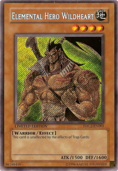 Elemental HERO Wildheart, Yu-Gi-Oh! Elemental Hero Collection 2 · EHC2-EN003