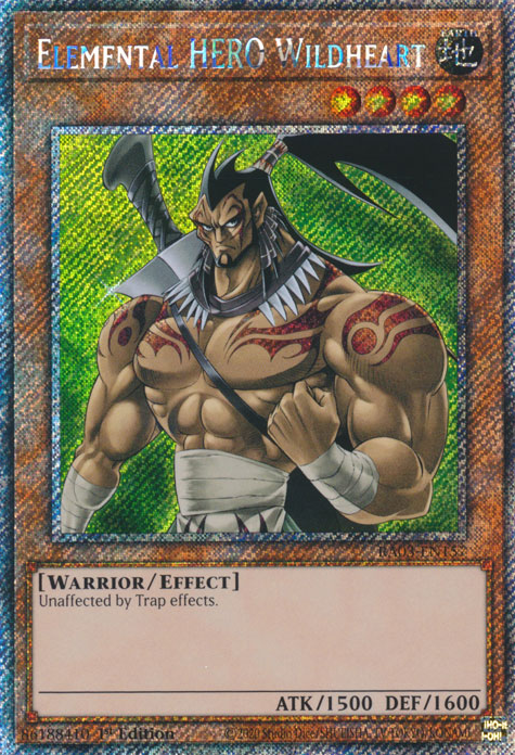 Elemental HERO Wildheart, Quarter Century Bonanza · RA03-EN157
