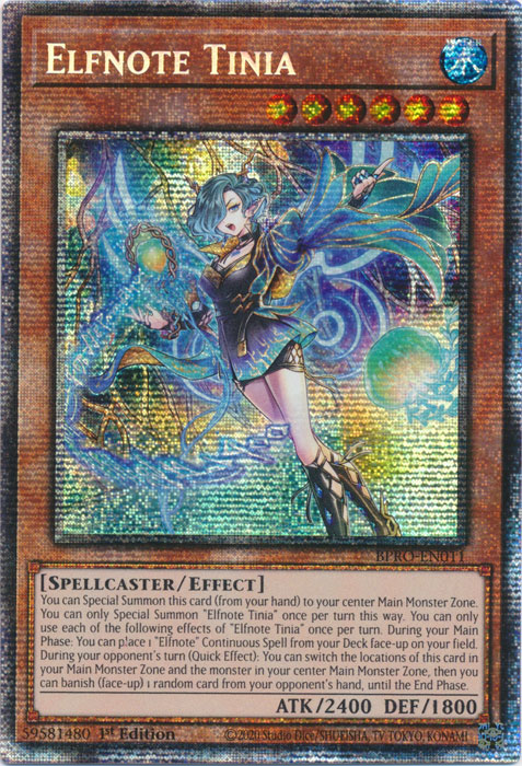 Elfnote Tinia, Burst Protocol · BPRO-EN011