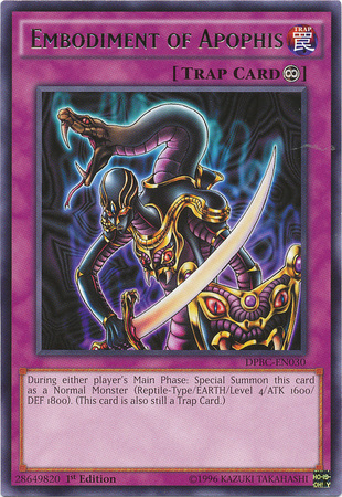 Embodiment of Apophis, Duelist Pack: Battle City · DPBC-EN030