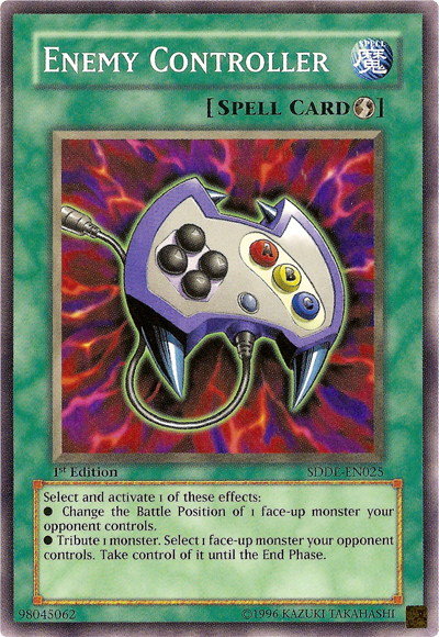 Enemy Controller, The Dark Emperor Structure Deck · SDDE-EN025