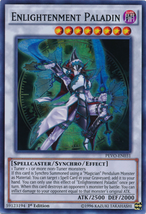 Enlightenment Paladin, Pendulum Evolution · PEVO-EN031