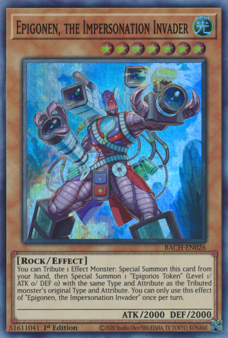 Epigonen, the Impersonation Invader, Battle of Chaos · BACH-EN026