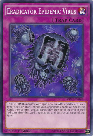 Eradicator Epidemic Virus, Master of Pendulum Structure Deck · SDMP-EN040