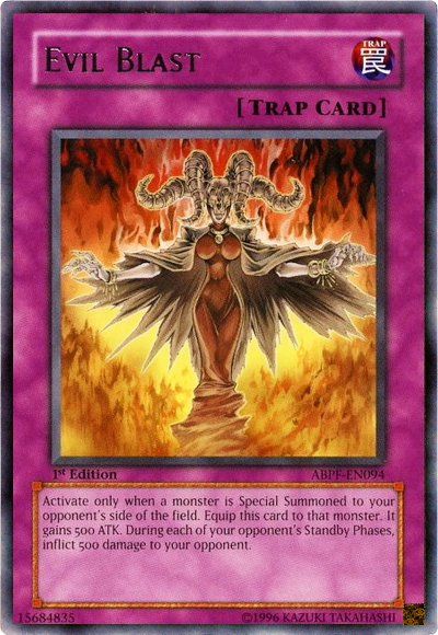Evil Blast, Absolute Powerforce Sneak Peek Participation Card · ABPF-EN094