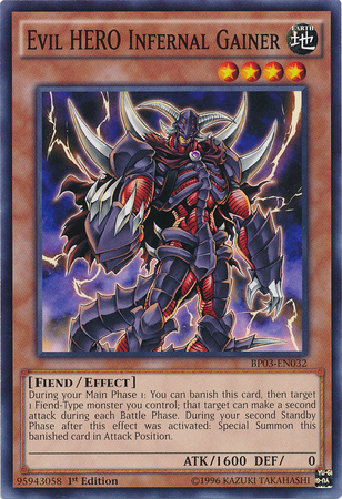 Evil HERO Infernal Gainer, Battle Pack 3: Monster League · BP03-EN032