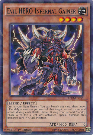 Evil HERO Infernal Gainer, Battle Pack 3: Monster League · BP03-EN032