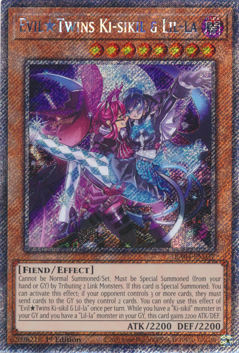 Evil★Twins Ki-sikil & Lil-la, Quarter Century Stampede · RA04-EN037