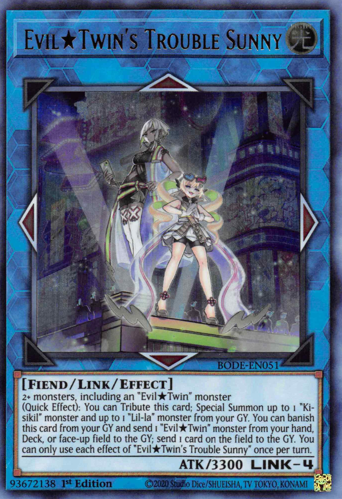 Evil★Twin's Trouble Sunny, Burst of Destiny · BODE-EN051