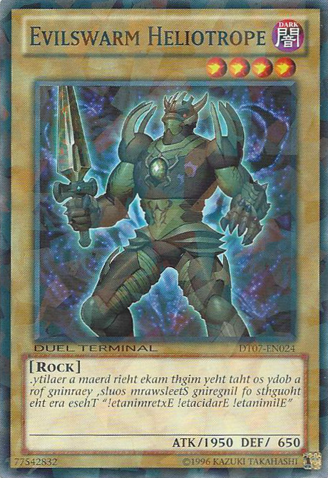 Evilswarm Heliotrope, Duel Terminal 7 · DT07-EN024