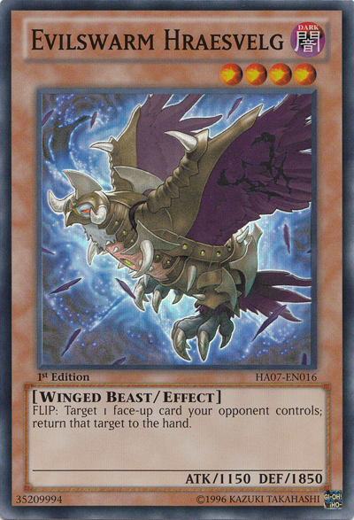 Evilswarm Hraesvelg, Hidden Arsenal 7: Knight of Stars · HA07-EN016