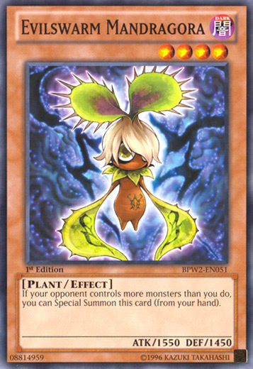 Evilswarm Mandragora, War of the Giants: Round 2 · BPW2-EN051