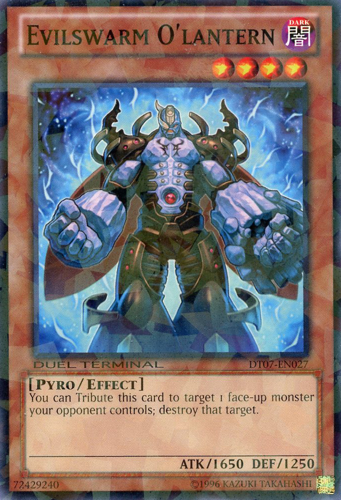 Evilswarm O'lantern, Duel Terminal 7 · DT07-EN027