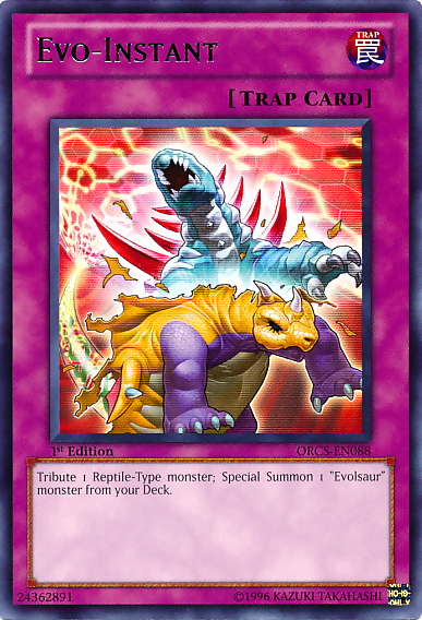 Evo-Instant, Order of Chaos Sneak Peek Participation Card · ORCS-EN088