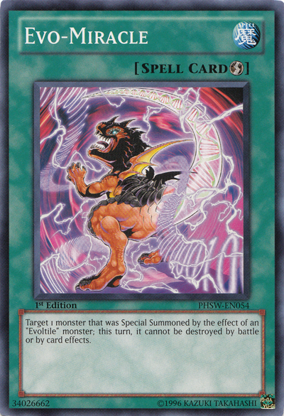 Evo-Miracle, Photon Shockwave Sneak Peek Participation Card · PHSW-EN054