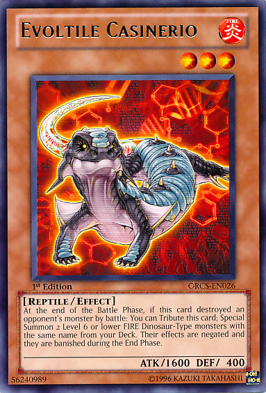Evoltile Casinerio, Order of Chaos Sneak Peek Participation Card · ORCS-EN026