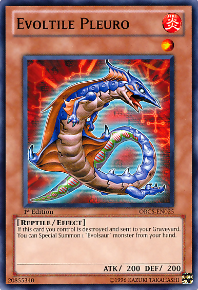 Evoltile Pleuro, Order of Chaos Sneak Peek Participation Card · ORCS-EN025