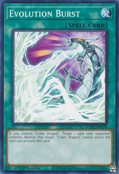 Evolution Burst, Hidden Arsenal: Chapter 1 · HAC1-EN170