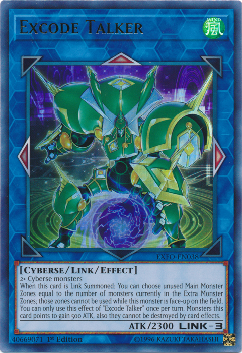 Excode Talker, Extreme Force Sneak Peek Participation Card · EXFO-EN038