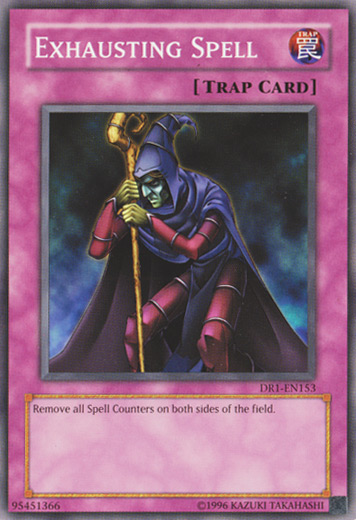 Exhausting Spell, Dark Revelation Volume 1 · DR1-EN153