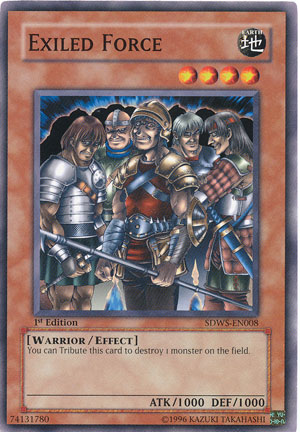 Exiled Force, Warriors' Strike Structure Deck · SDWS-EN008