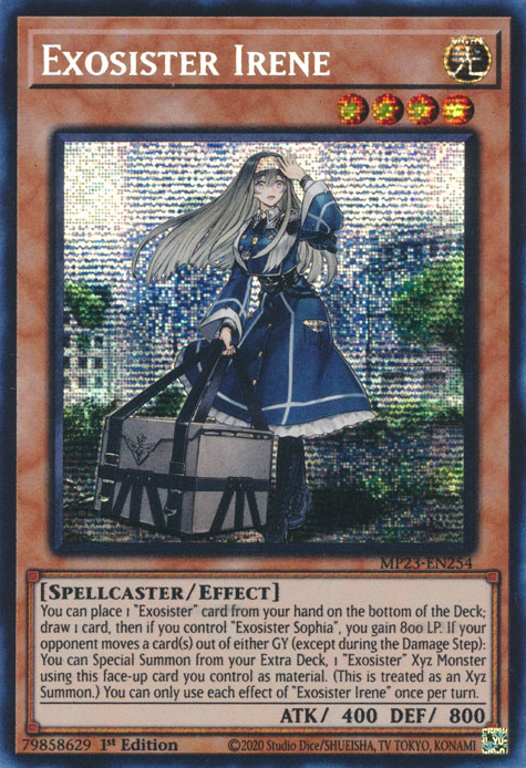 Exosister Irene, 25th Anniversary Tin: Dueling Heroes Mega Pack · MP23-EN254