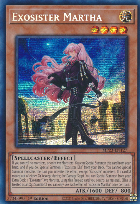 Exosister Martha, 25th Anniversary Tin: Dueling Heroes Mega Pack · MP23-EN127