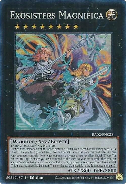 Exosisters Magnifica, 25th Anniversary Rarity Collection II · RA02-EN038
