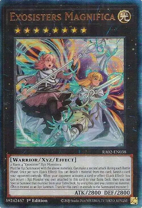 Exosisters Magnifica, 25th Anniversary Rarity Collection II · RA02-EN038