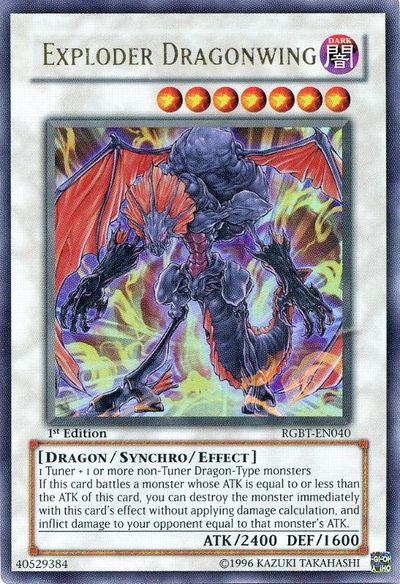 Exploder Dragonwing, Duelist Pack Collection Tin 2009 · RGBT-EN040