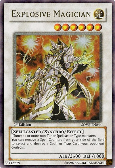 Explosive Magician, Stardust Overdrive Sneak Peek Participation Card · SOVR-EN044