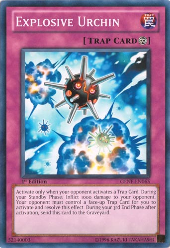 Explosive Urchin, Generation Force Sneak Peek Participation Card · GENF-EN065