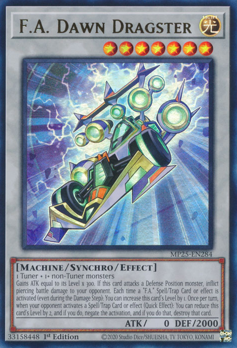 F.A. Dawn Dragster, 2025 Mega-Pack Tin · MP25-EN284