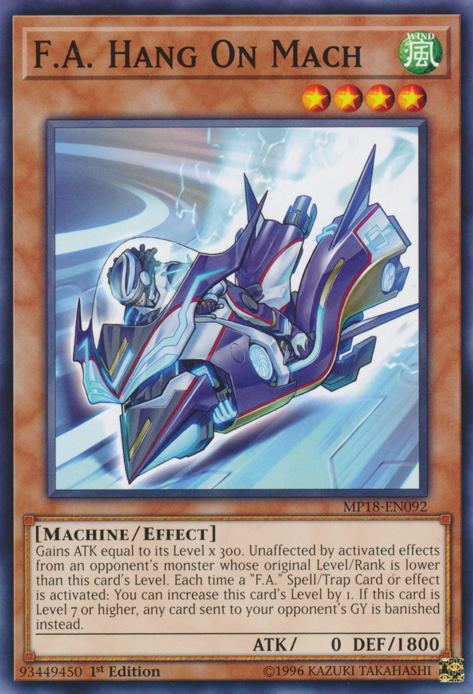 F.A. Hang On Mach, 2018 Mega-Tin Mega Pack · MP18-EN092