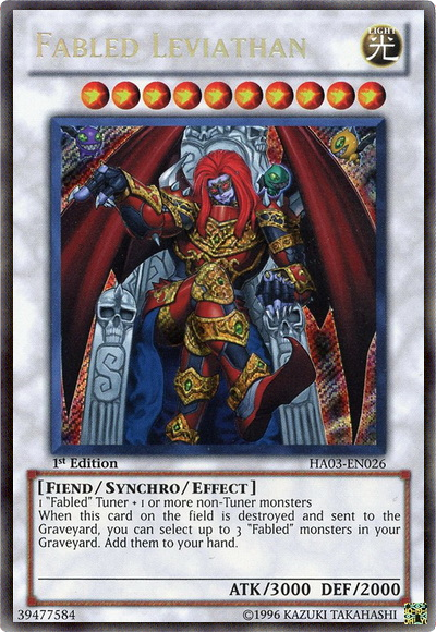 Fabled Leviathan, Hidden Arsenal 3 · HA03-EN026