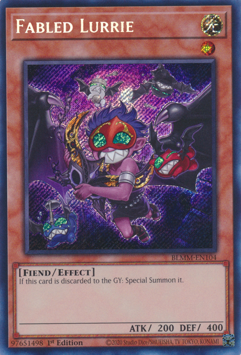 Fabled Lurrie, Battles of Legend: Monster Mayhem · BLMM-EN104