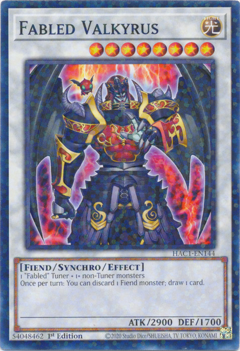 Fabled Valkyrus, Hidden Arsenal: Chapter 1 · HAC1-EN144