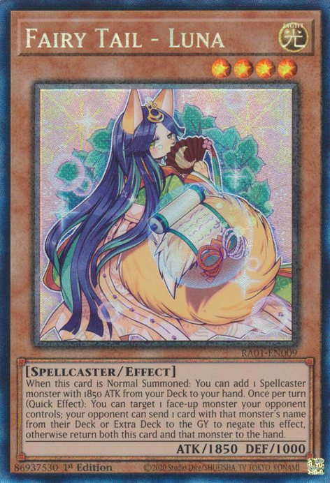 Fairy Tail - Luna, 25th Anniversary Rarity Collection · RA01-EN009
