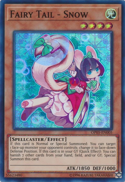 Fairy Tail - Snow, OTS Tournament Pack 5 · OP05-EN005