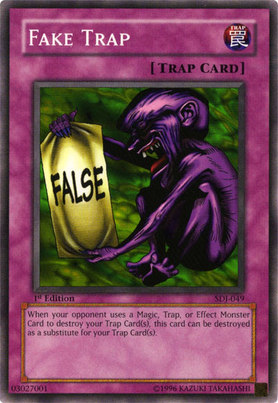 Fake Trap, Starter Deck: Joey · SDJ-049