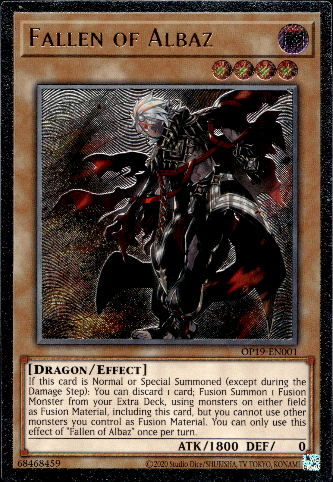 Fallen of Albaz, OTS Tournament Pack 19 · OP19-EN001
