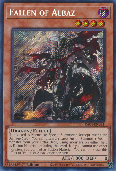 Fallen of Albaz, 25th Anniversary Rarity Collection · RA01-EN021