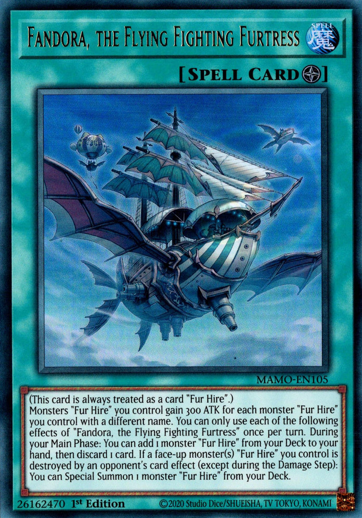 Fandora, the Flying Fighting Furtress, Magnificent Monsters · MAMO-EN105